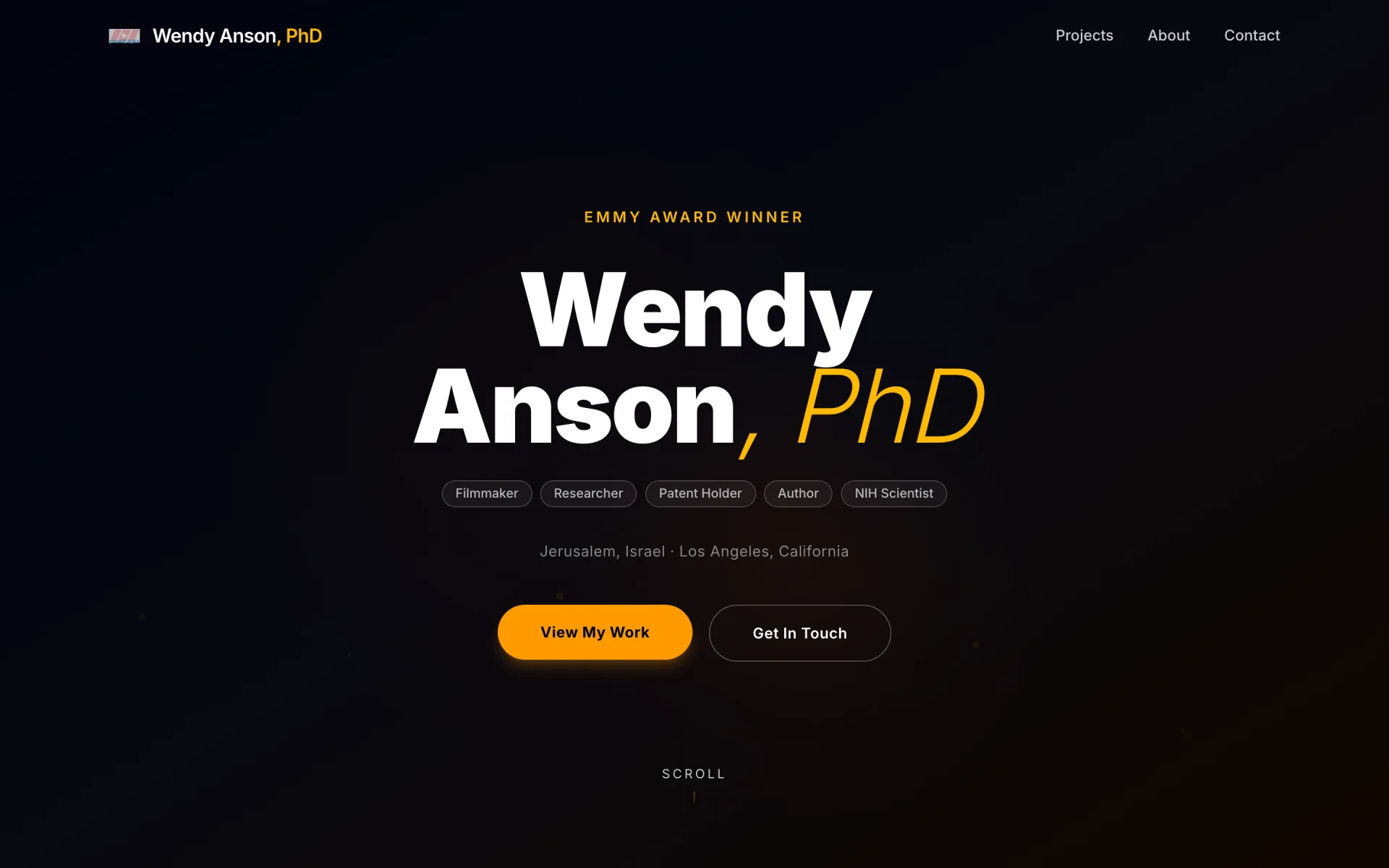 Wendy Portfolio — Creative portfolio with motion-rich storytelling